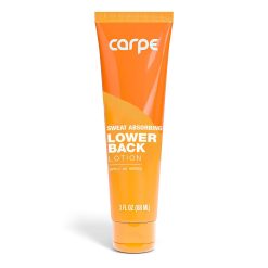 Carpe Sweat Absorbing Lower Back & Butt Lotion.
